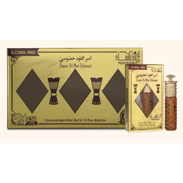 Ameer Al Oud Khususi - Manasik 6ml alkoholfri