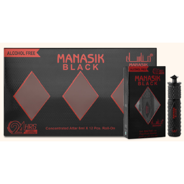 Manasik Black - Manasik 6ml - Unisex - Perfundo.se