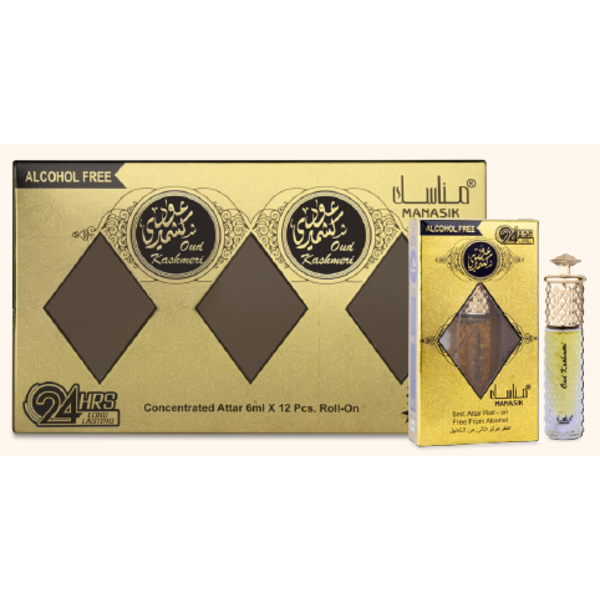 Oud Kashmeri - Manasik 6ml alkoholfri